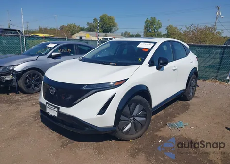 2024 Nissan Ariya Evolve+ из США, поврежденный, VIN JN1DF0BB5RM731790